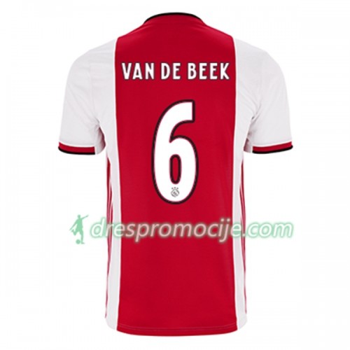 AFC Ajax Dres Donny van de Beek 21 Domaći 2019/20 Kratkih Rukava AFC Ajax Dres Donny van de Beek 21 Domaći 2019/20 Kratkih Rukava